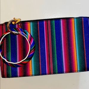 Serape wristlet